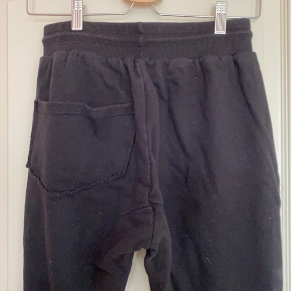 Distressed Black Joggers - Picture 7 of 8